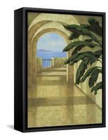 Ocean Villa II-Samuel Blanco-Framed Stretched Canvas