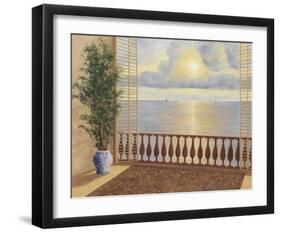 Ocean Villa-Diane Romanello-Framed Art Print