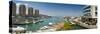 Ocean Village, Casino and Marina Development in Gibraltar, Mediterranean, Europe-Giles Bracher-Stretched Canvas