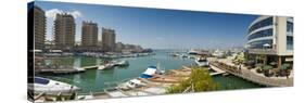 Ocean Village, Casino and Marina Development in Gibraltar, Mediterranean, Europe-Giles Bracher-Stretched Canvas