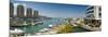 Ocean Village, Casino and Marina Development in Gibraltar, Mediterranean, Europe-Giles Bracher-Mounted Photographic Print