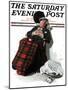 "Ocean Voyage" Saturday Evening Post Cover, September 8,1923-Norman Rockwell-Mounted Giclee Print