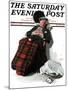 "Ocean Voyage" Saturday Evening Post Cover, September 8,1923-Norman Rockwell-Mounted Giclee Print