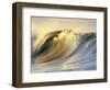 Ocean Wave Breaking-David Pu'u-Framed Photographic Print