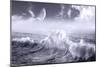 Ocean Wave-Ata Alishahi-Mounted Giclee Print