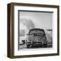 Ocean Waves Breaking on Vintage Beauties (BW detail 1)-Gasoline Images-Framed Giclee Print