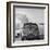 Ocean Waves Breaking on Vintage Beauties (BW detail 1)-Gasoline Images-Framed Giclee Print