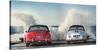 Ocean Waves Breaking on Vintage Beauties-Gasoline Images-Stretched Canvas