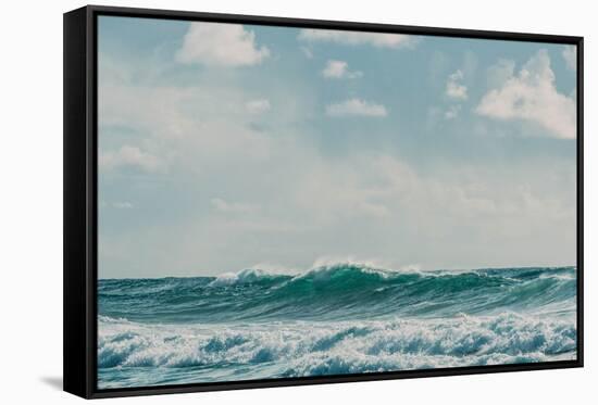 Ocean Waves Crashing-null-Framed Stretched Canvas