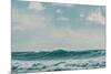 Ocean Waves Crashing-null-Mounted Photographic Print