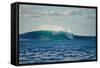 Ocean Waves II-Lee Peterson-Framed Stretched Canvas