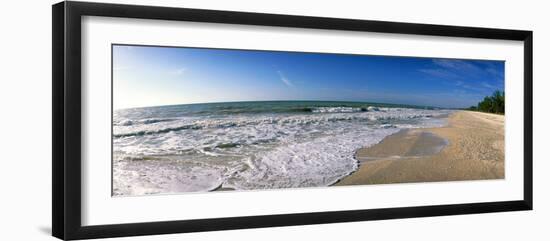 Ocean Waves on Beach Sanibel Island Fl-null-Framed Photographic Print