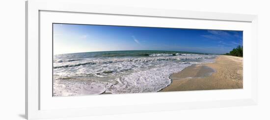 Ocean Waves on Beach Sanibel Island Fl-null-Framed Photographic Print