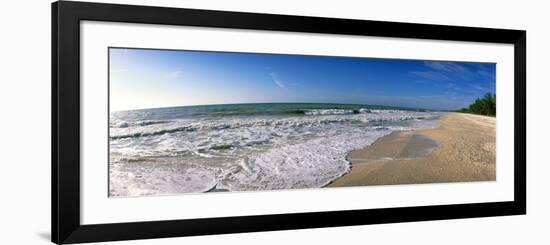 Ocean Waves on Beach Sanibel Island Fl-null-Framed Photographic Print