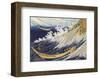 Ocean Waves-Katsushika Hokusai-Framed Giclee Print