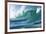 Ocean Waves-Rick Doyle-Framed Photographic Print