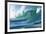 Ocean Waves-Rick Doyle-Framed Photographic Print