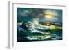 Ocean Waves-Diane Romanello-Framed Art Print