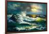 Ocean Waves-Diane Romanello-Framed Art Print