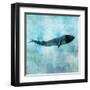 Ocean Whale 1-Ken Roko-Framed Art Print