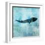 Ocean Whale 1-Ken Roko-Framed Art Print