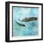 Ocean Whale 2-Ken Roko-Framed Art Print