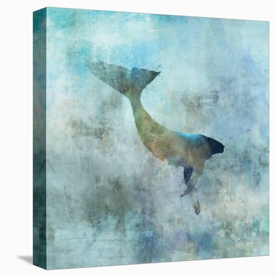 Ocean Whale 3-Ken Roko-Stretched Canvas