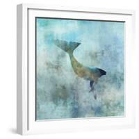 Ocean Whale 3-Ken Roko-Framed Art Print