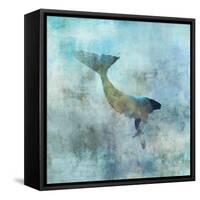 Ocean Whale 3-Ken Roko-Framed Stretched Canvas