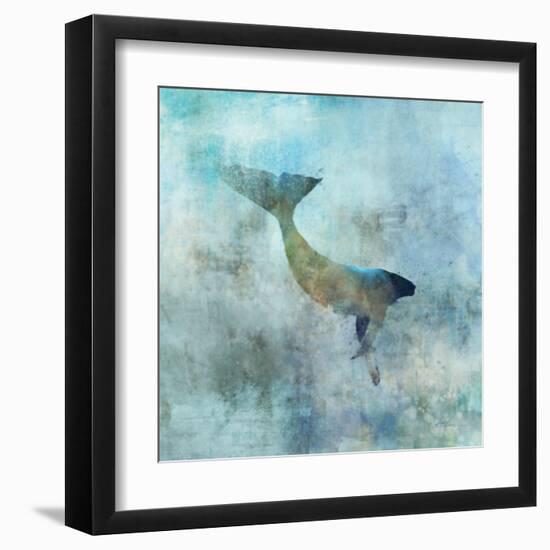 Ocean Whale 3-Ken Roko-Framed Art Print