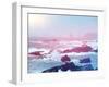 Ocean with Big Waves-melking-Framed Photographic Print