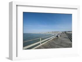 Oceanana Fishing Pier, Atlantic Beach, Outer Banks-Michael DeFreitas-Framed Photographic Print