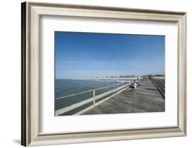 Oceanana Fishing Pier, Atlantic Beach, Outer Banks-Michael DeFreitas-Framed Photographic Print