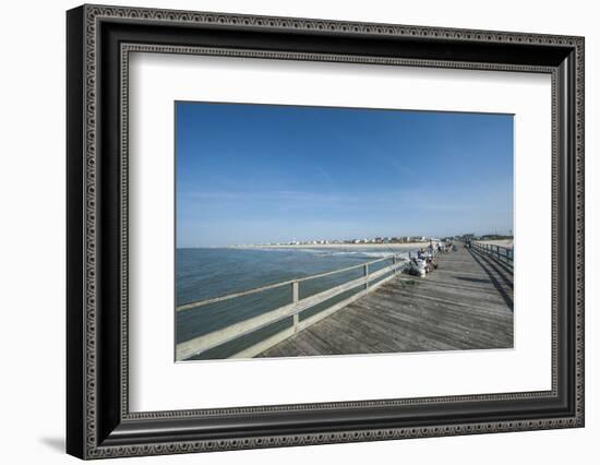 Oceanana Fishing Pier, Atlantic Beach, Outer Banks-Michael DeFreitas-Framed Photographic Print