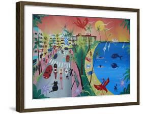 Oceandrive, Miami, 2012-Herbert Hofer-Framed Giclee Print