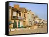 Oceanfront Homes in Newport Beach, Orange County, California, United States of America, North Ameri-Richard Cummins-Framed Stretched Canvas