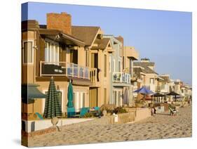Oceanfront Homes in Newport Beach, Orange County, California, United States of America, North Ameri-Richard Cummins-Stretched Canvas
