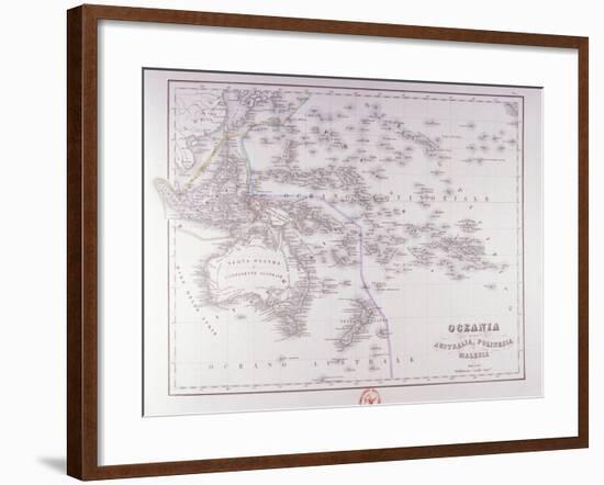 Oceania (Australia, Polynesia, and Malaysia)-Fototeca Gilardi-Framed Photographic Print