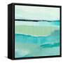 Oceanic Blue I-Annie Warren-Framed Stretched Canvas