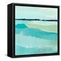 Oceanic Blue II-Annie Warren-Framed Stretched Canvas