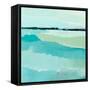 Oceanic Blue II-Annie Warren-Framed Stretched Canvas