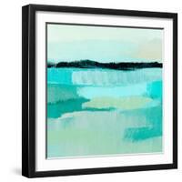 Oceanic Blue III-Annie Warren-Framed Art Print