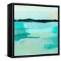 Oceanic Blue III-Annie Warren-Framed Stretched Canvas