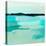 Oceanic Blue III-Annie Warren-Stretched Canvas