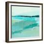 Oceanic Blue IV-Annie Warren-Framed Art Print