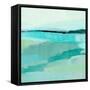 Oceanic Blue IV-Annie Warren-Framed Stretched Canvas