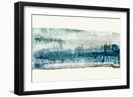 Oceanic Blue Seaweed-Eli Jones-Framed Art Print