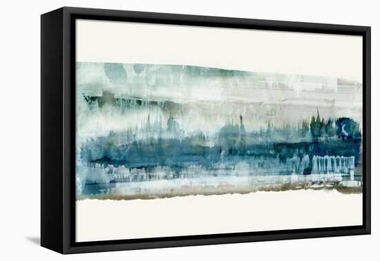 Oceanic Blue Seaweed-Eli Jones-Framed Stretched Canvas