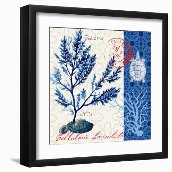 Oceanic Botanical-Devon Ross-Framed Art Print