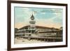 Oceanic Hotel, Wrightsville Beach, North Carolina-null-Framed Art Print